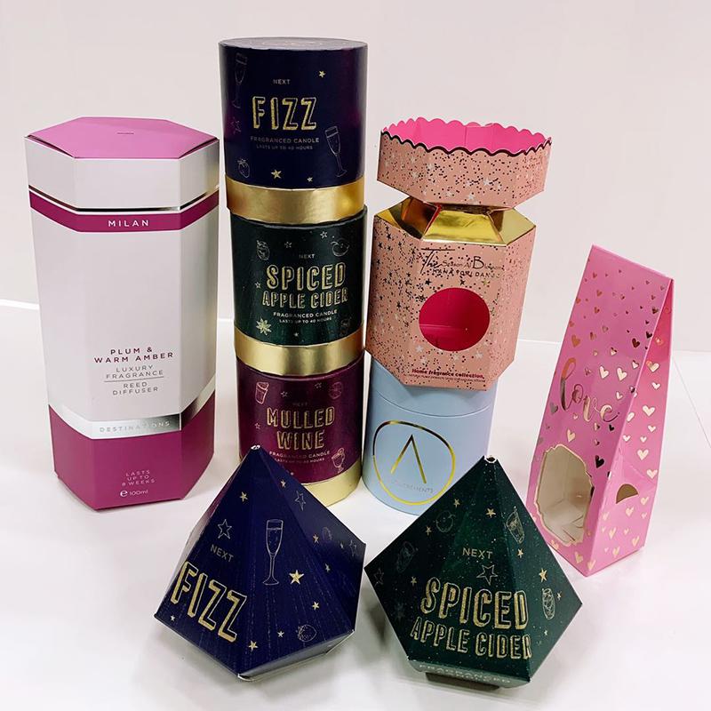 袍江化妆品包装盒、异形包装盒、异形礼盒、异形纸盒定制印刷